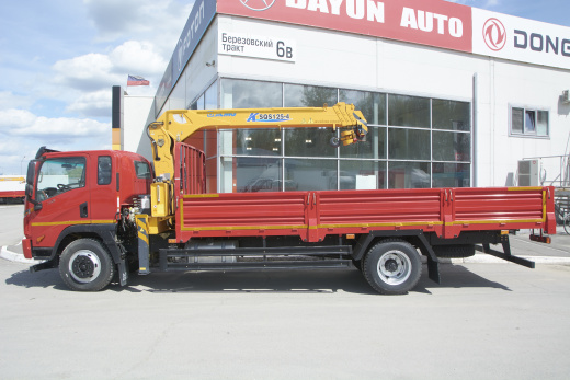 Бортовой автомобиль с КМУ Dayun X120 CGC 1120D фото