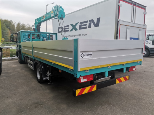 Бортовой автомобиль с КМУ Daewoo Dexen EE7AA фото