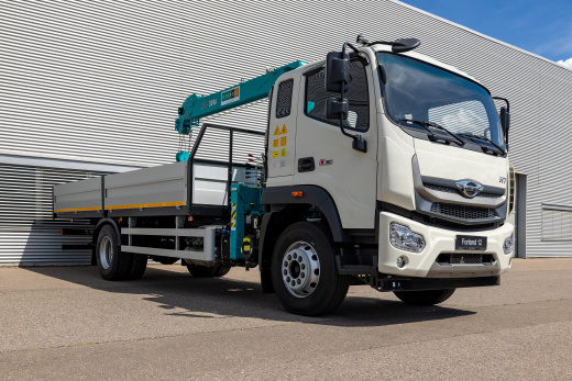 Бортовой автомобиль с КМУ Forland 12 фото