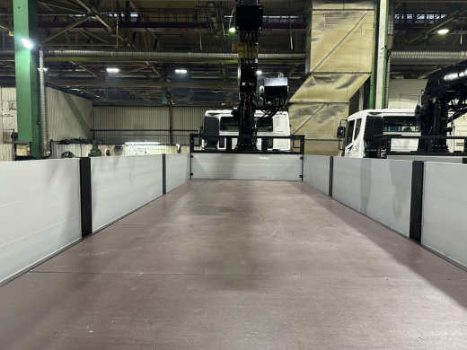 Бортовой автомобиль Daewoo Novus СL8CF c КМУ SK-V816 фото