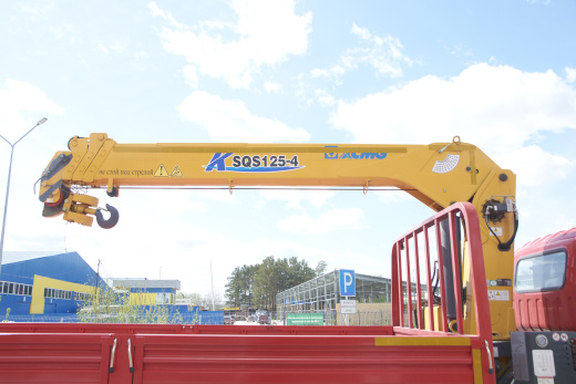 Бортовой автомобиль с КМУ Dayun X120 CGC 1120D фото