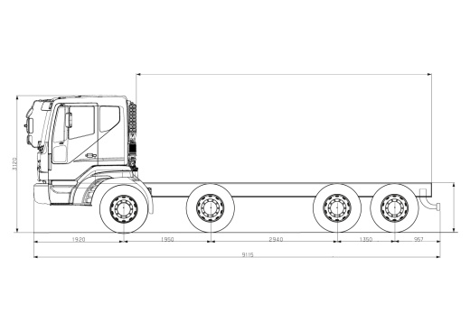 Самосвал Daewoo Novus CR7D8 фото