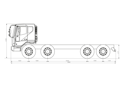 Автобетоносмеситель Daewoo Novus CR8M7 фото
