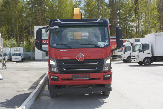 Бортовой автомобиль с КМУ Dayun X120 CGC 1120D фото