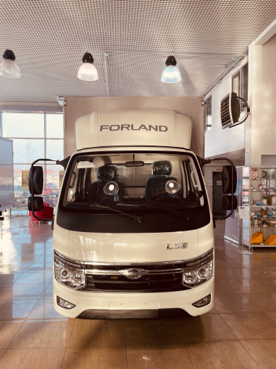 Бортовая платформа со сдвижным тентом Forland 3 (3,5 т, колёсная база 3800) фото