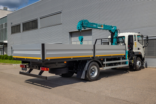 Бортовой автомобиль с КМУ Forland 12 фото