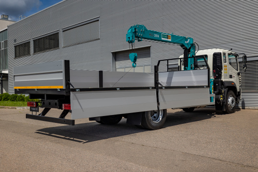 Бортовой автомобиль с КМУ Forland 12 фото